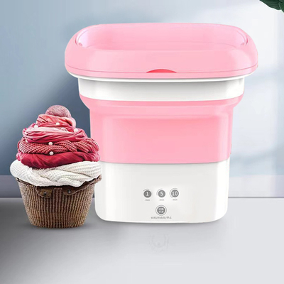 Portable Mini Portable Washing Machine Mini Laundry Folding Washer And Bucket Plastic Sock Machines Wholesale Dryer
