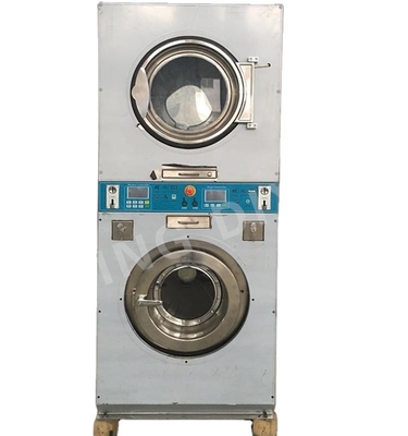 Hotel.factory .laundry Hospital Self Service 15KG Coin Operated Clothes Washer And Dryer Selling Pile Washing And Drying Machine For Laundry Shop Hotel